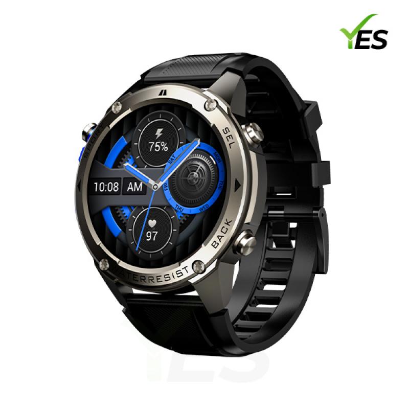 YES Sports GPS Smartwatch | GPS, Compass, 5ATM Waterproof, Multi-Sport Modes & Health Monitoring Features