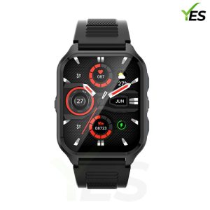 YES Bolt Pro Smartwatch | 1.83'' IPS HD Display, BT Call & Music, Health Monitoring, and Multi-Sport Modes