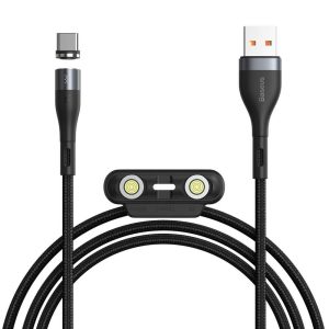 Baseus Zinc Magnetic 3-in-1 Cable Lightning, Type-C, Micro Fast Charge 3A Output