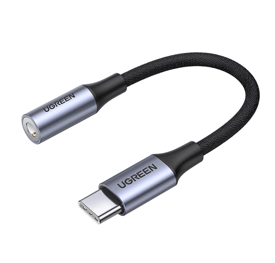 UGREEN AV161 DAC Chip USB C To 3.5mm Headphone Adapter Original